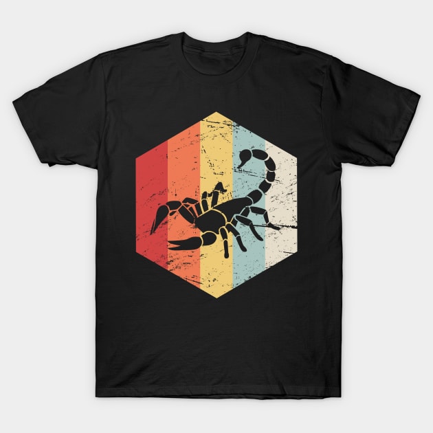 Scorpio – Retro Astrology Zodiac Sign T-Shirt by MeatMan